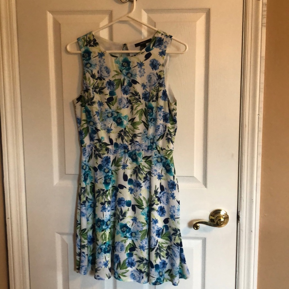 Floral skater dress